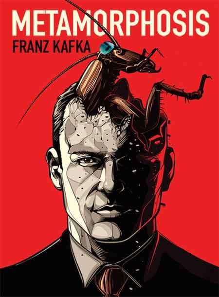 Capa ilustrada de A Metamorfose, de Franz Kafka